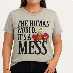 Hanes Light Gray Disney Parks Tee